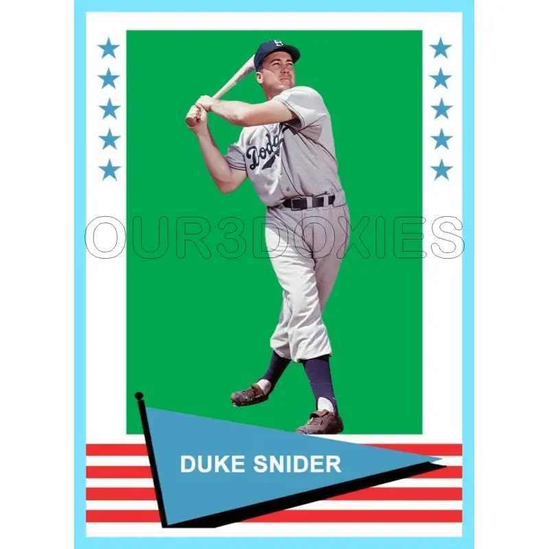 Duke Snider 1961 Fleer Custom Card - 4230