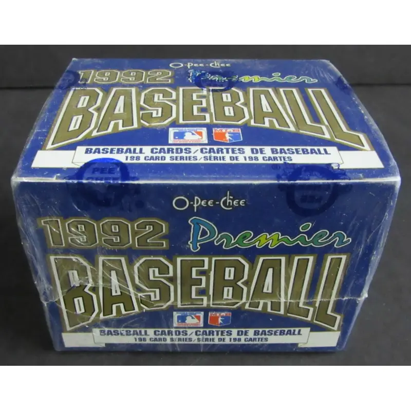 1992 OPC O-Pee-Chee Premier Baseball Factory Set
