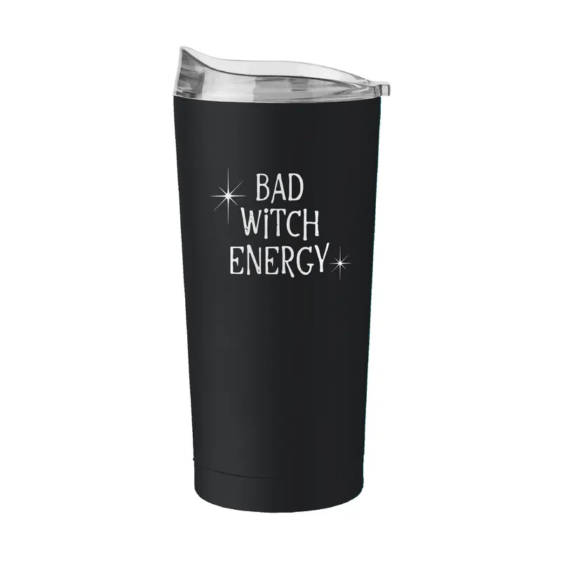 Halloween 20oz Bad Witch Energy  Powder Coat Tumbler