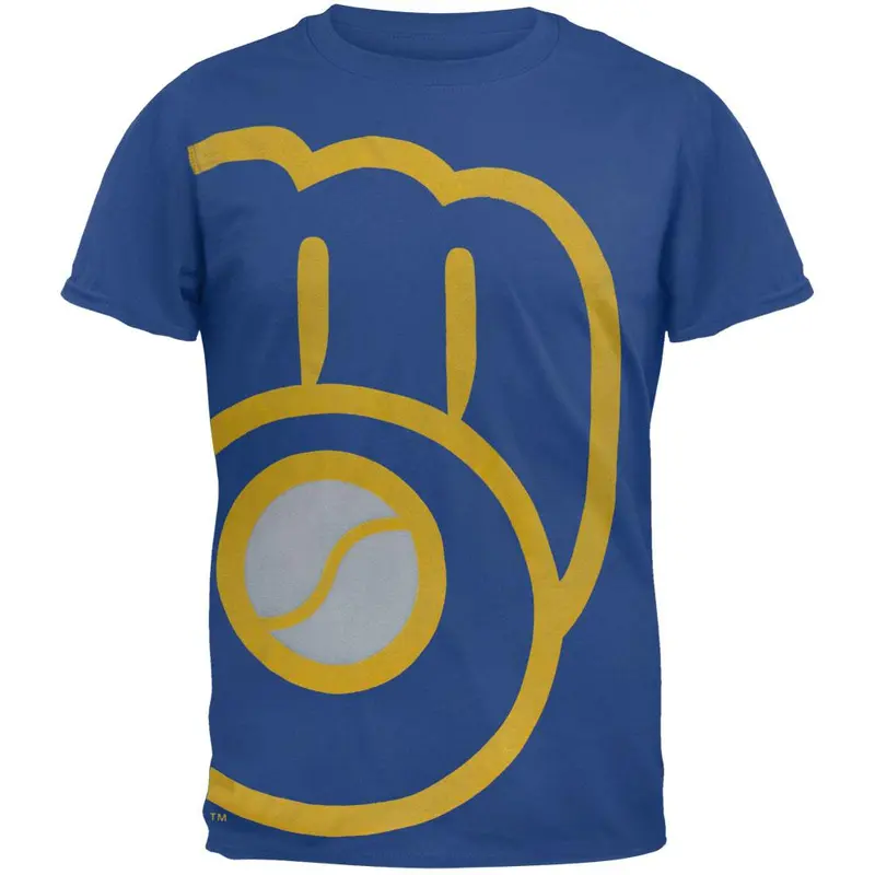 Milwaukee Brewers - Overgrown Logo Soft T-Shirt