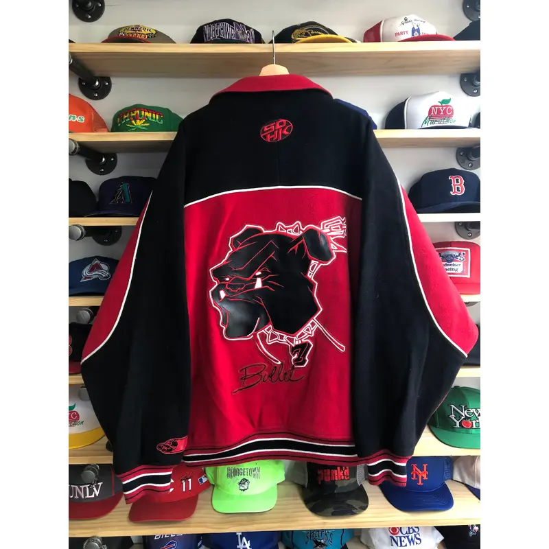 Vintage School Of Hard Knocks Varsity Style Jacket Size 4XL