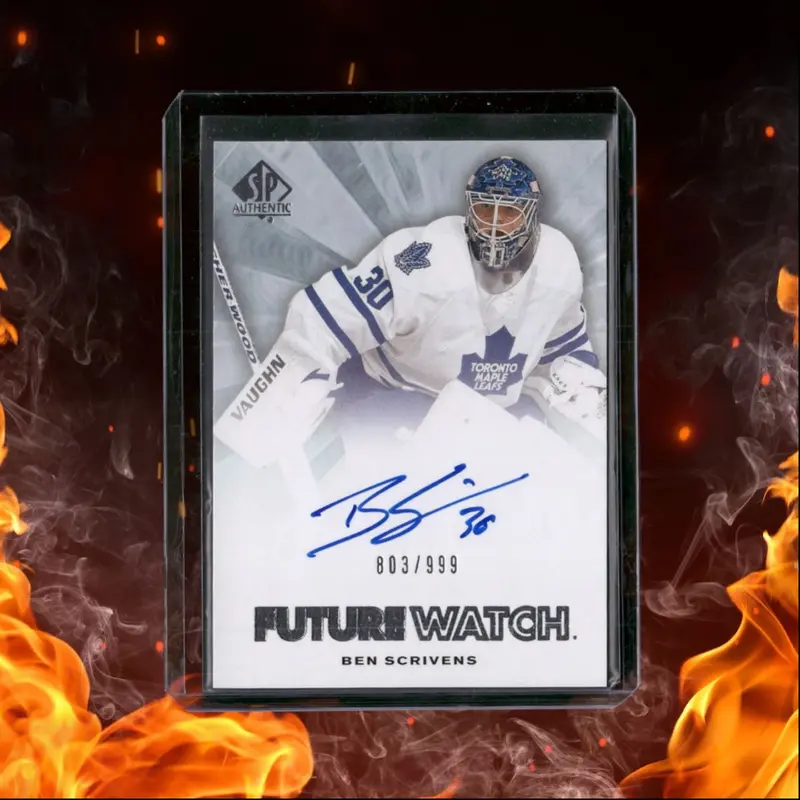 2011-12 SP Authentic Ben Scrivens Future Watch Rookie Auto 803/999 #266