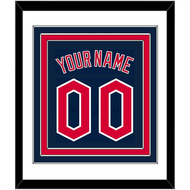 Cleveland Name & Number - Alternate Blue - Triple Mat 1
