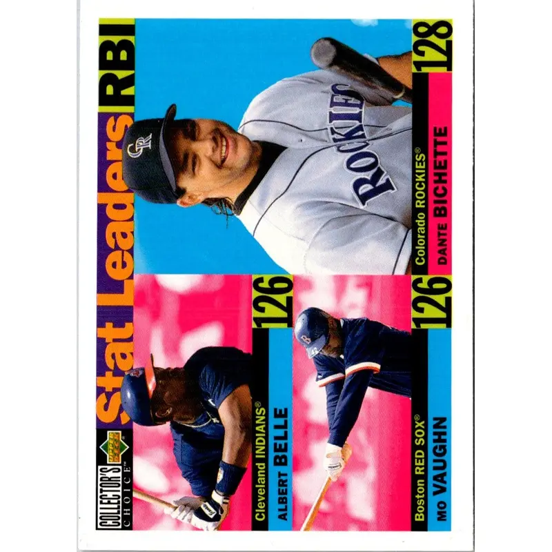 1995 Upper Deck Denny's Holograms Albert Belle #4