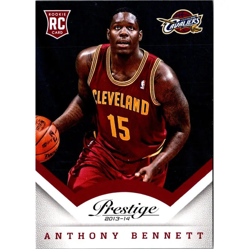 2013 Panini Prestige Anthony Bennett #161 Rookie