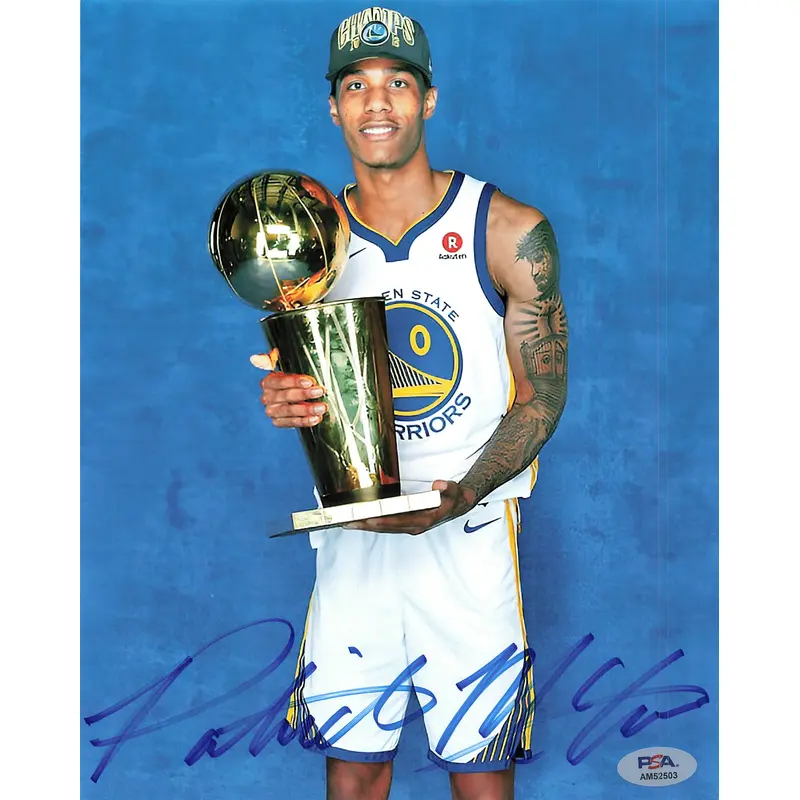 Patrick McCaw signed 8x10 photo PSA/DNA Golden State Warriors Autographed