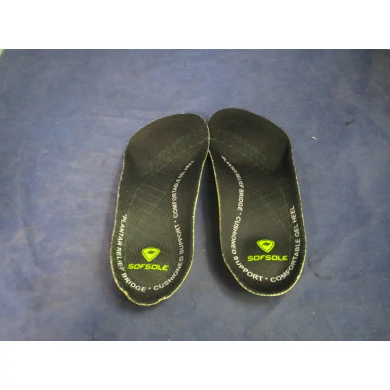 Used Sofsole Plantar Fascia Orthotic Insole Size 6-11