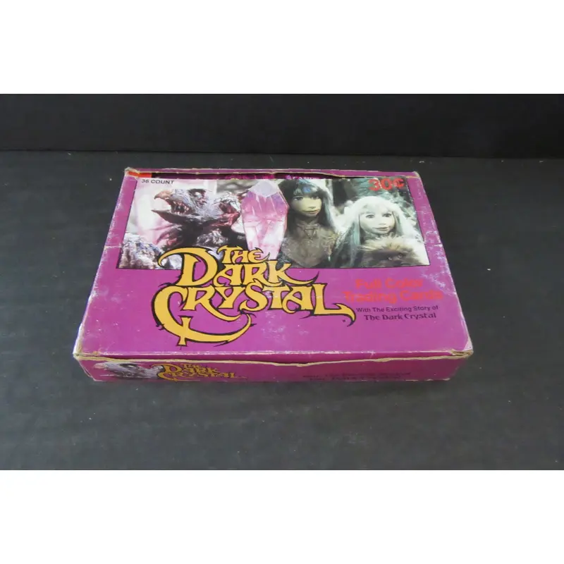 1982 Donruss The Dark Crystal Unopened Wax Box