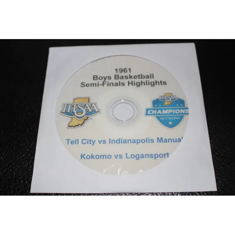 1961 Indiana High School Basketball Semi-Finals DVD