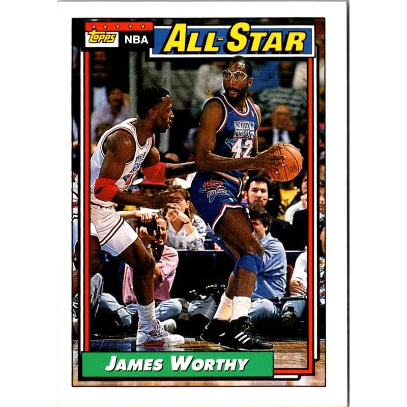 1992 Topps Gold James Worthy #108