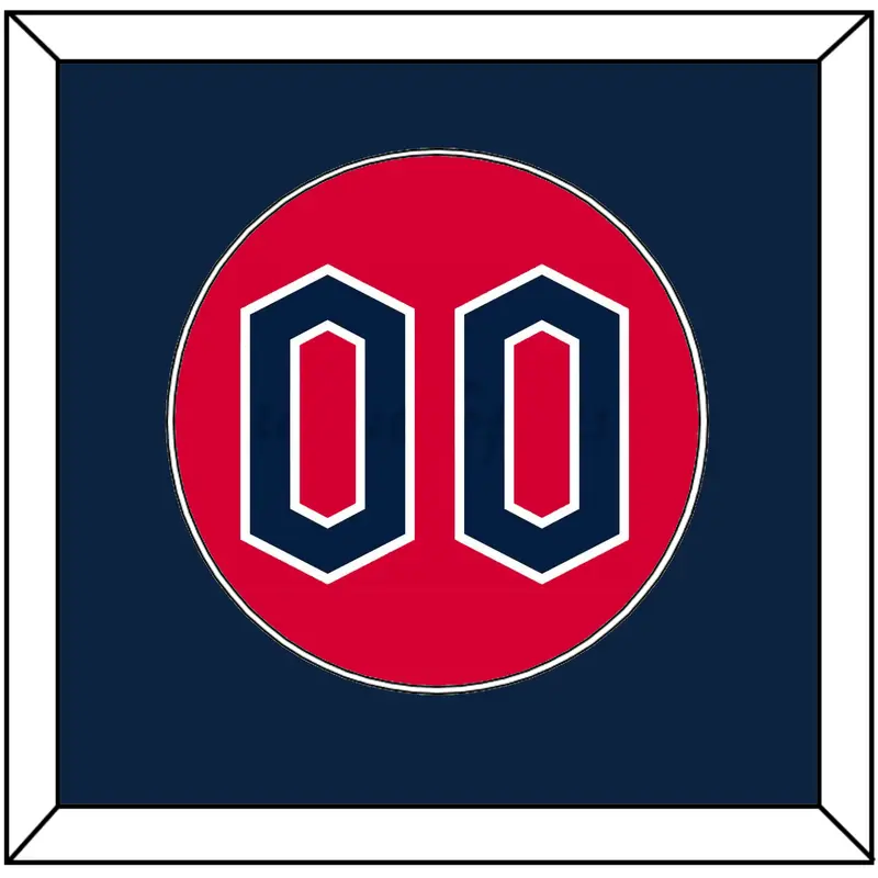 Cleveland Number - Alternate Red - Single Mat 2