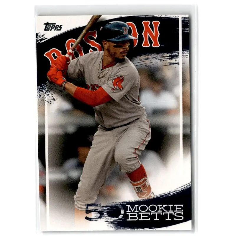 2019 Topps Mookie Betts Star Player Highlights Mookie Betts #MB-26