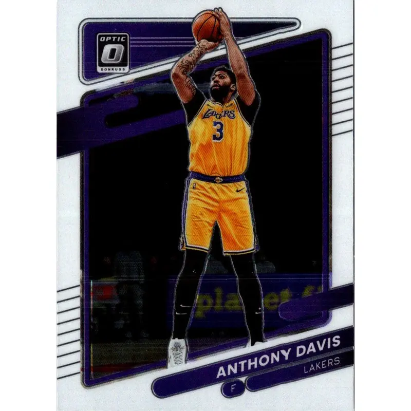 2021 Donruss Optic Blue Anthony Davis #133