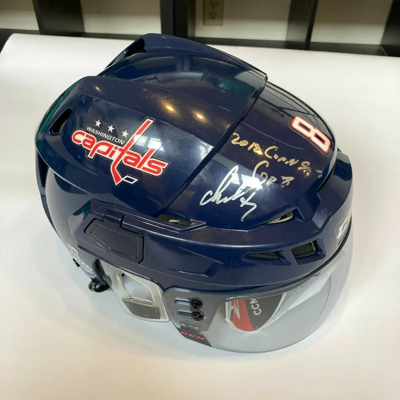 Alexander Ovechkin Signed Washington Capitals Full Size Helmet Fanatics Holo
