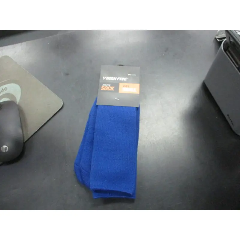 High Five Athletic Sock Royal Blue- Size Small