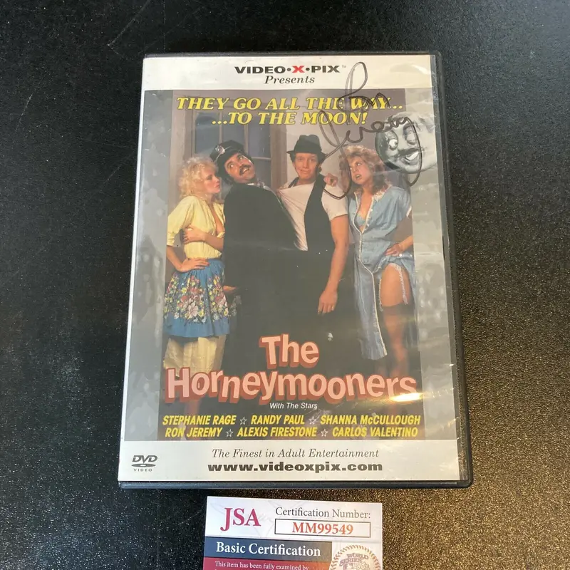 Ron Jeremy Signed The Horneymooners DVD With JSA COA