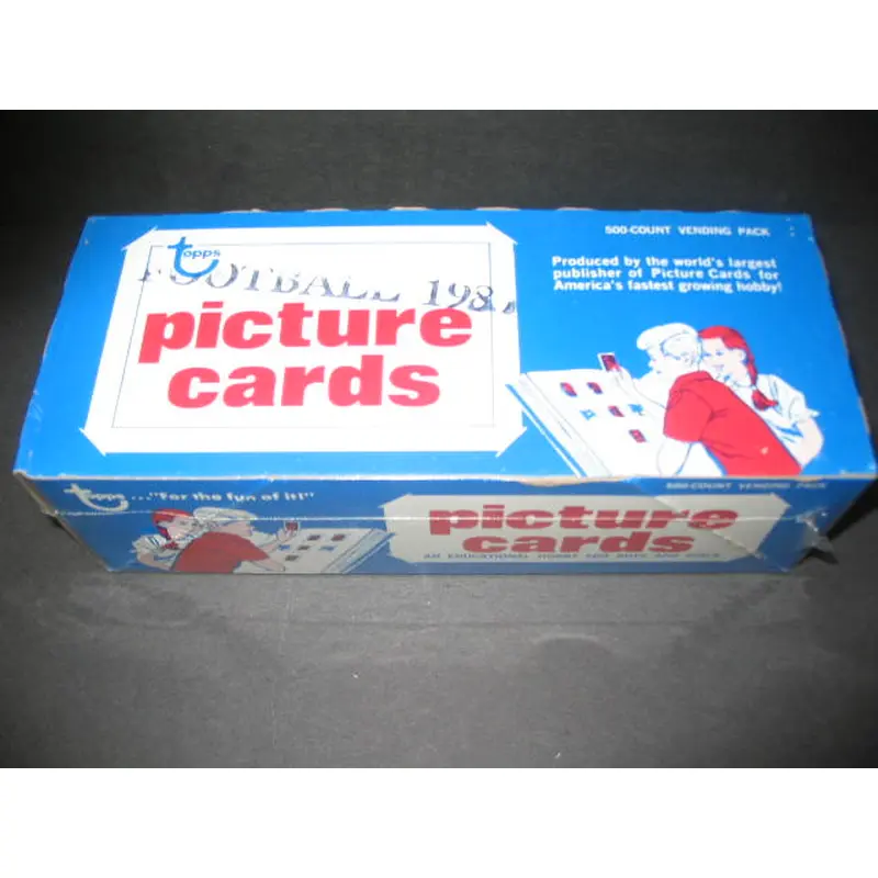 1986 Topps Football Unopened Vending Box