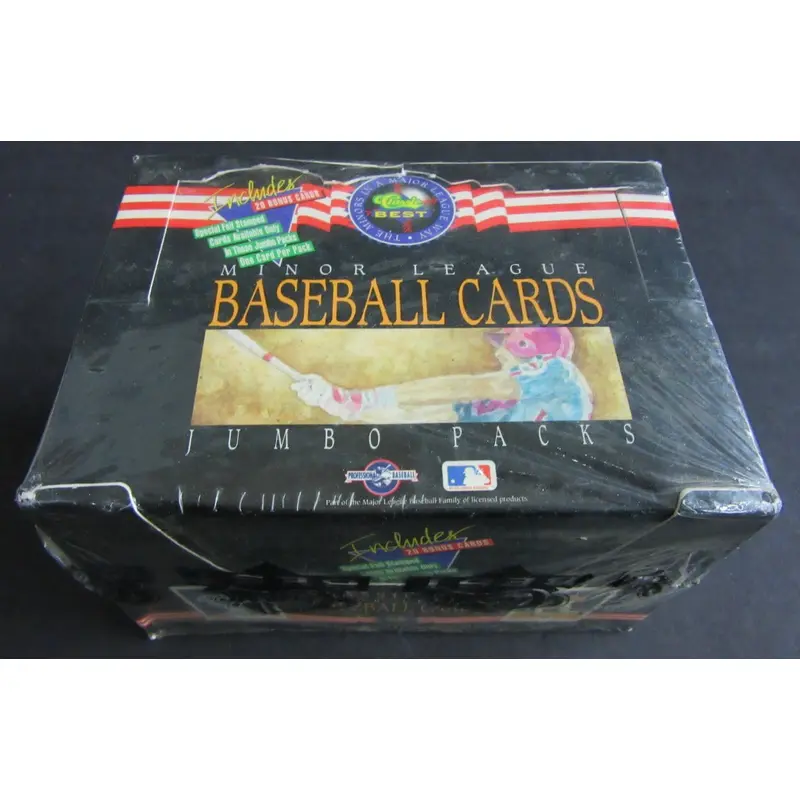 1992 Classic Best Minor League Baseball Jumbo Box