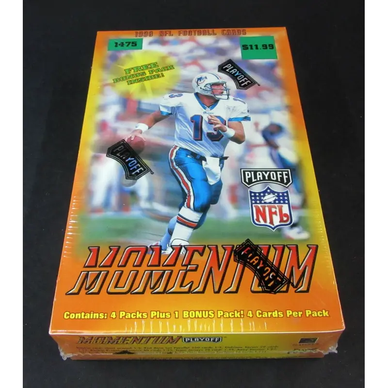 1998 Playoff Momentum Football Blaster Box (5/4)