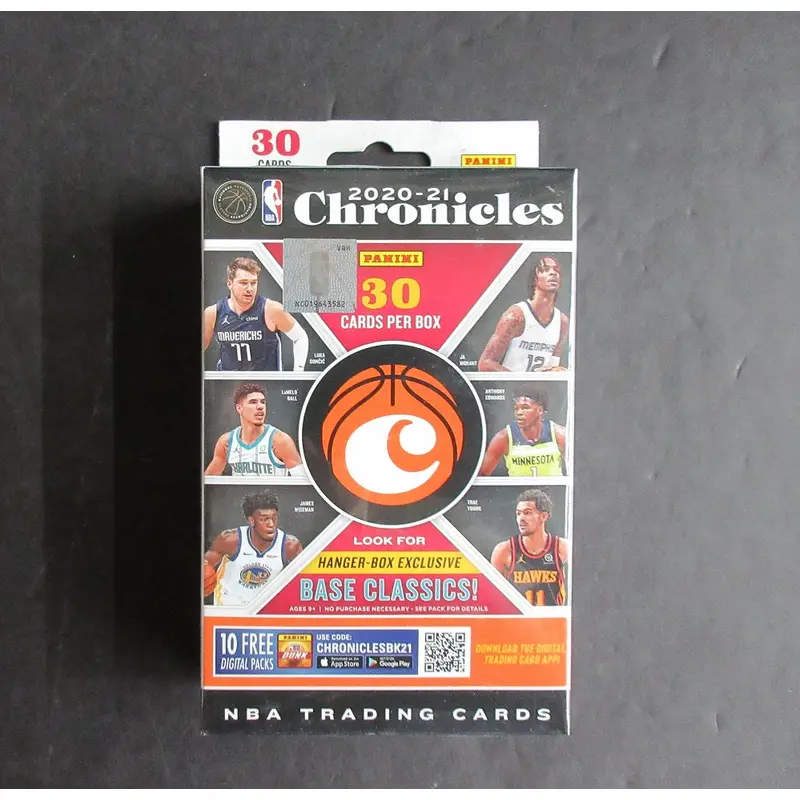 2020/21 Panini Chronicles Basketball Hanger Box (30 Cards)