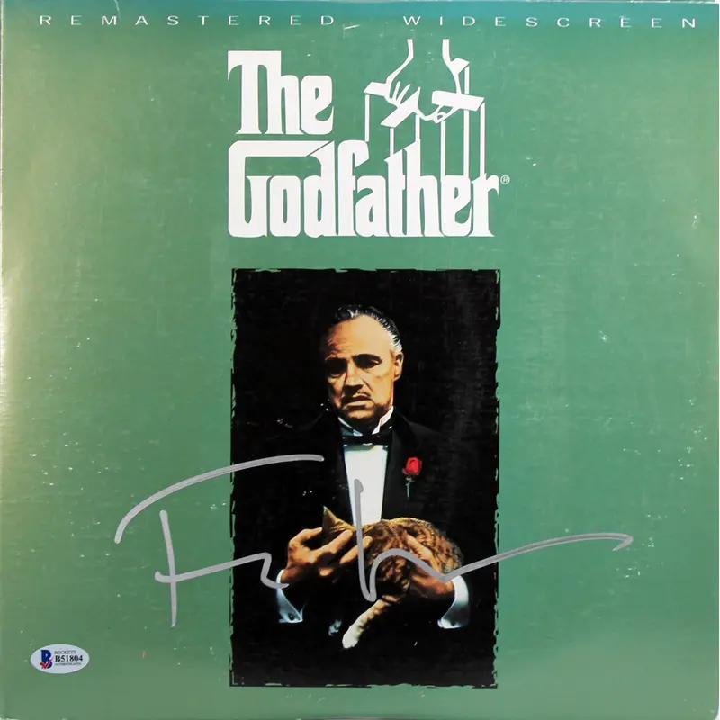 Francis Ford Coppola The Godfather Authentic Signed Laser Disc BAS #B51804