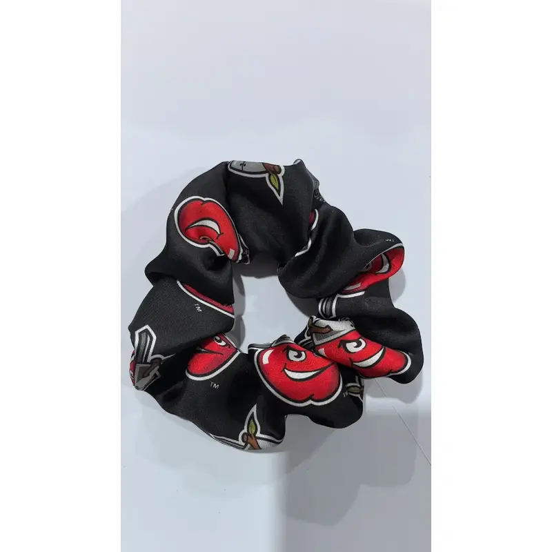 Fort Wayne TinCaps Black Scrunchie