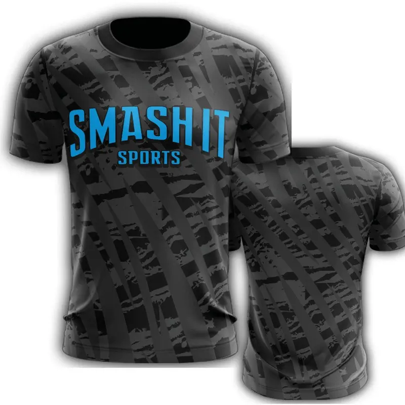 Smash It Sports EVO-Tech Short Sleeve Shirt - Tiger Claw