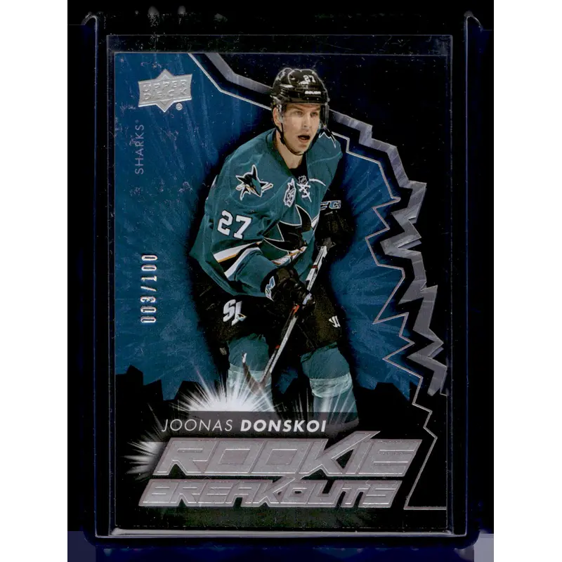 2015-16 Upper Deck - Rookie Breakouts - Joonas Donskoi #RB22 /100 RY