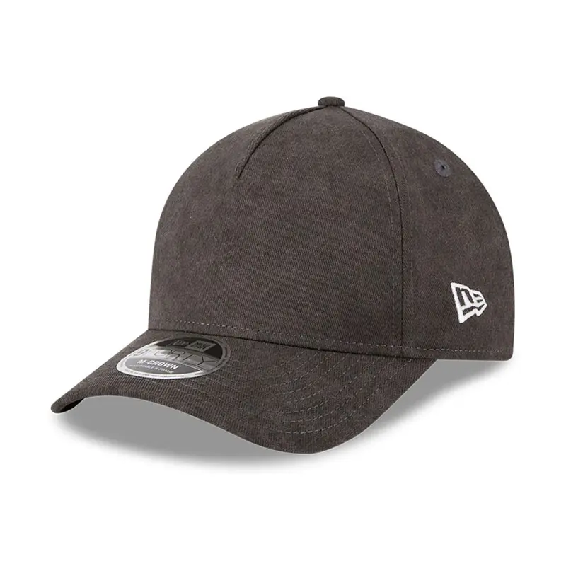 New Era Black 9FORTY M-Crown A-Frame Adjustable Cap