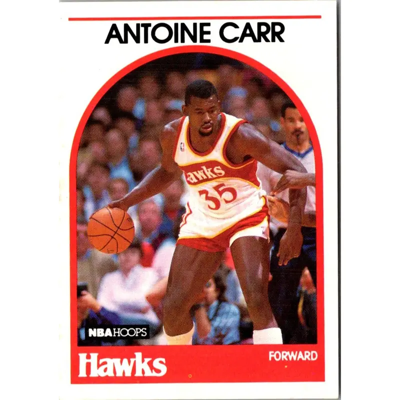 1989 Hoops Antoine Carr #278