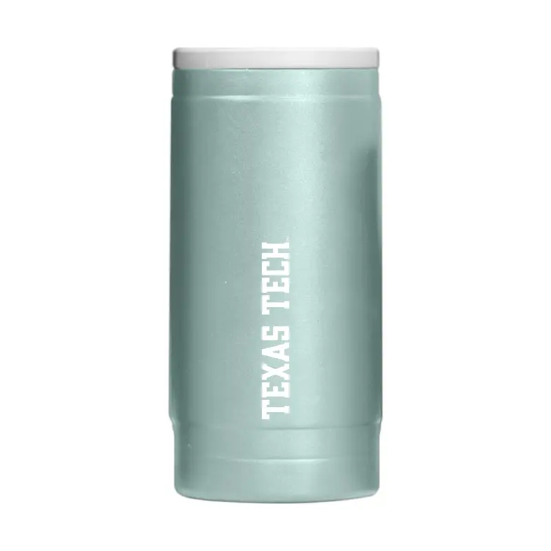 Texas Tech  Vertical Powder Coat Slim Can Coolie