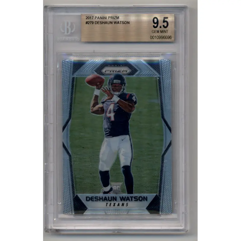 Deshaun Watson 2017 Prizm Prizm Silver #279 BGS 9.5 Gem Mint 6696