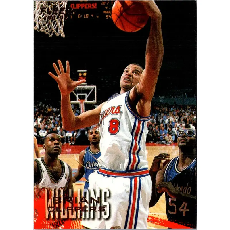 1996 Fleer European Brian Williams #51