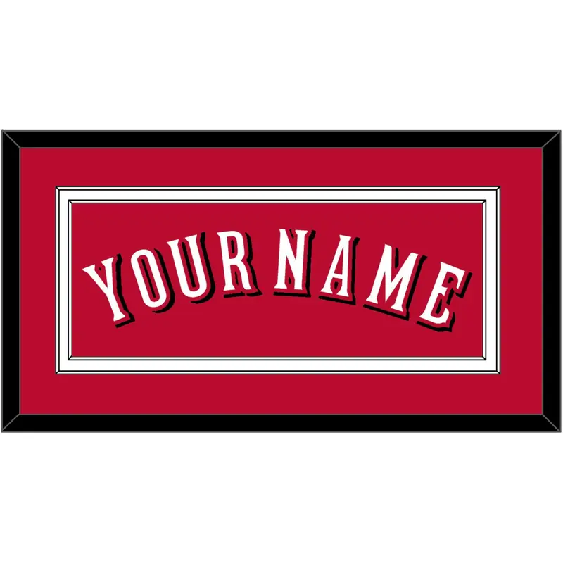 Cincinnati Name - Alternate Red - Double Mat 2