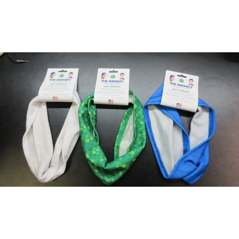 New Jade Cooling Headband / Neck Scarf - Assorted Colors