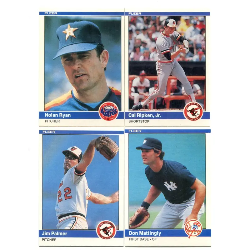 1984 Fleer Baseball Complete Set NM NM/MT(660) (23-146)