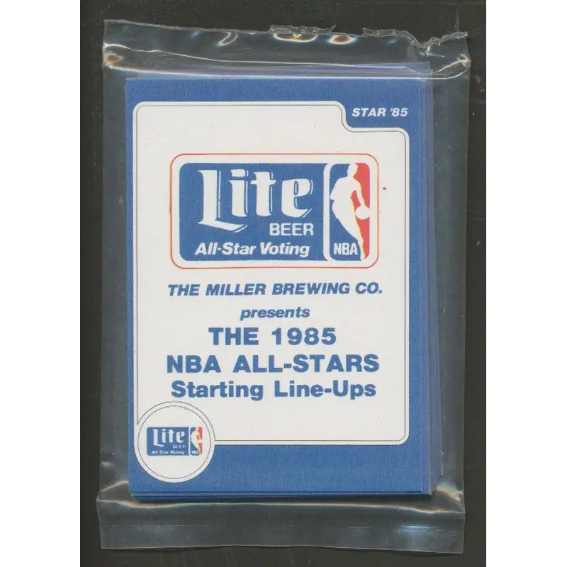 1985 Star Basketball Lite All-Stars Complete Bagged Set