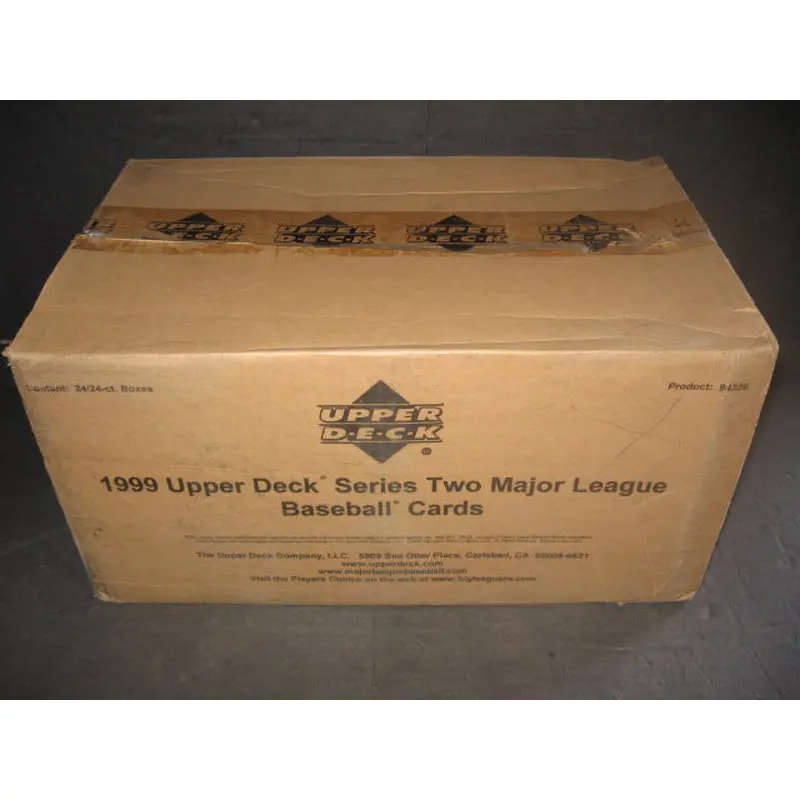 1999 Upper Deck Baseball Series 2 Case (Retail) (24 Box)