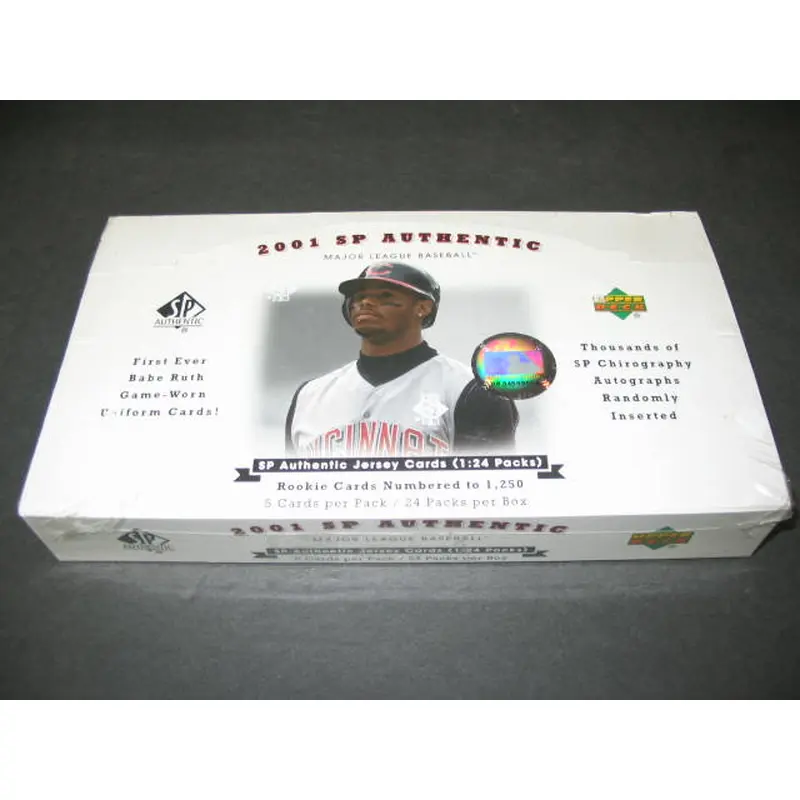 2001 Upper Deck SP Authentic Baseball Box (Hobby)