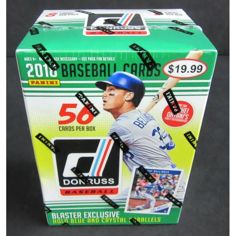 2018 Donruss Baseball Blaster Box (7/8)