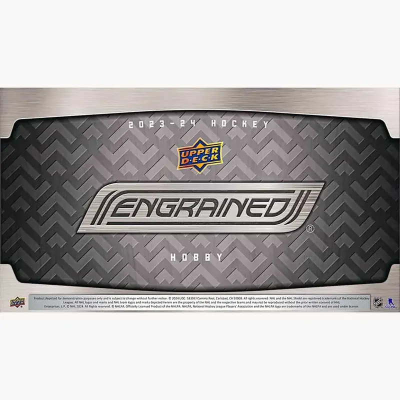 2023-24 Upper Deck Engrained Hockey Hobby Box