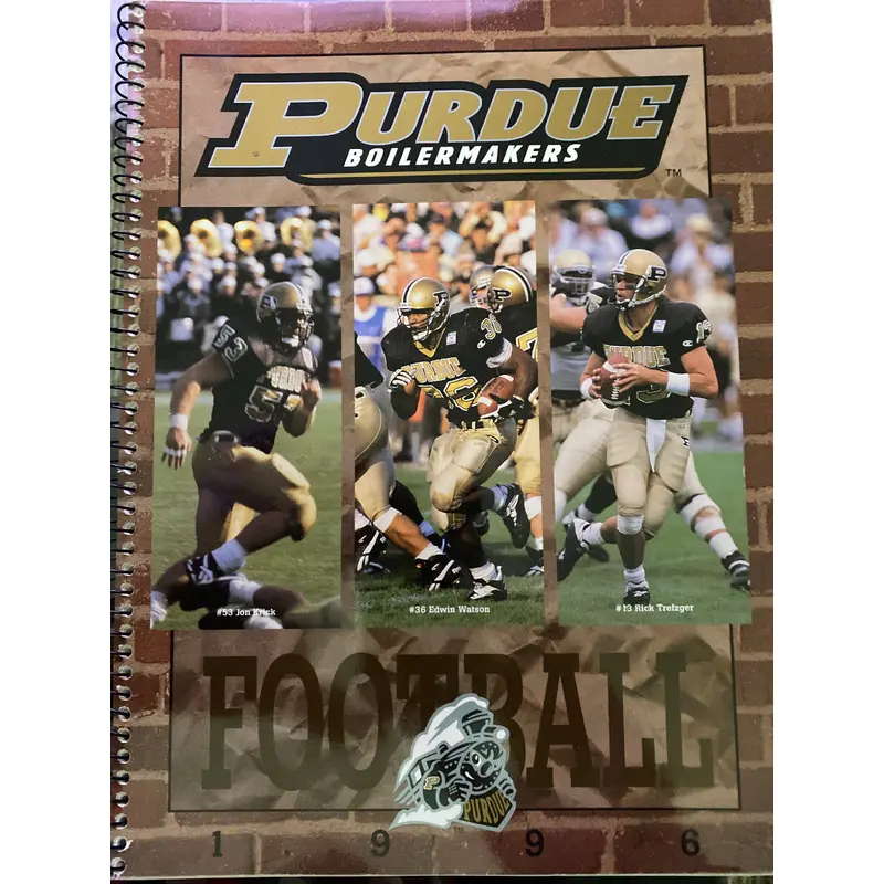 1996 Purdue University Football Media Guide