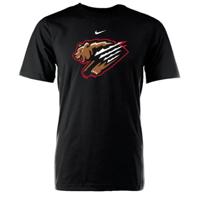 Black Nike Primary Logo Tee