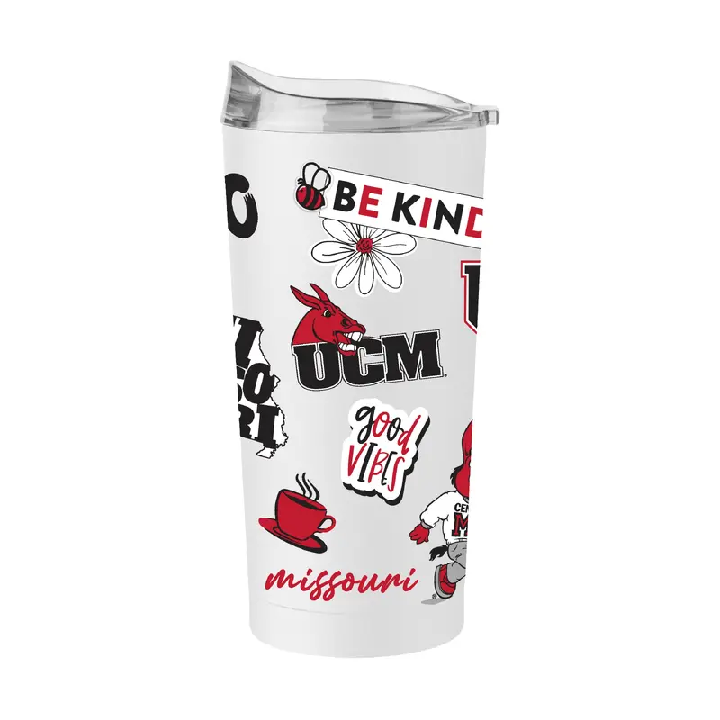 Central Missouri 20oz Native Powder Coat Tumbler