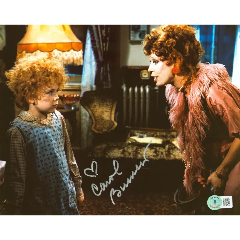 Carol Burnett Authentic Signed 8x10 Photo Autographed BAS #BJ67509