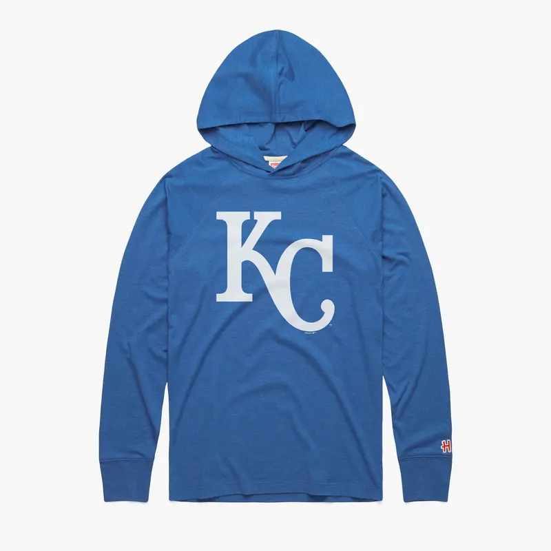 Kansas City Royals Cap Logo '69 Lightweight Hoodie