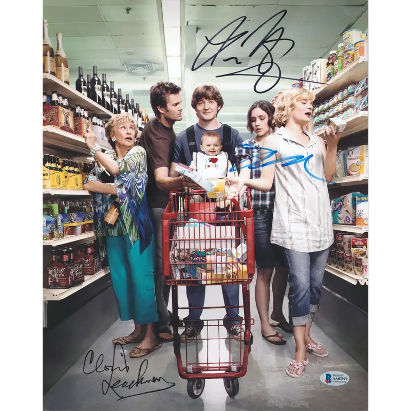 Raising Hope (3) Neff, Leachman & Woodward Signed 11x14 Photo BAS #AA03929