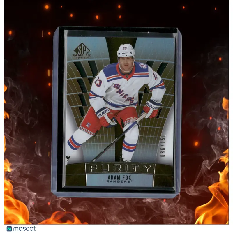 2021-22 SP Game Used Adam Fox Purity Gold 086/150 #P-13