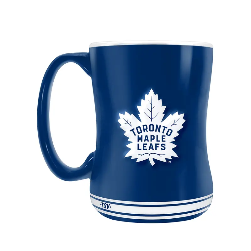 NHL Toronto Maple Leafs Team Crest Sculpted Mug (14 oz)