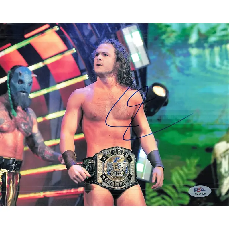 JUNGLE BOY signed 8x10 photo PSA/DNA AEW Autographed Wrestling